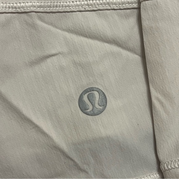 Lululemon Pace Rival Skirt White Size 6 Tall Athleisure Workout Tennis - Picture 7 of 13